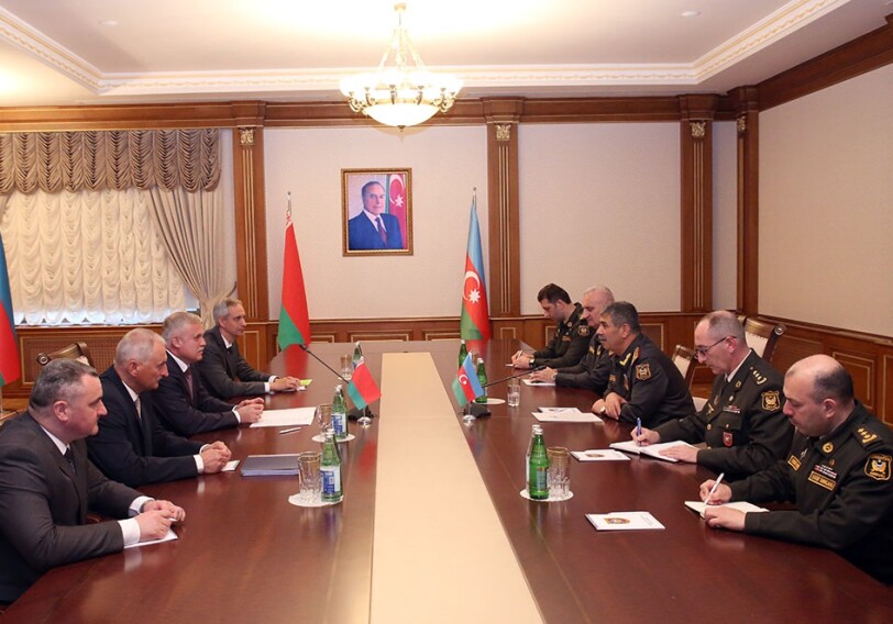 Закир Гасанов встретился с госсекретарем Совета безопасности Беларуси (Фото)