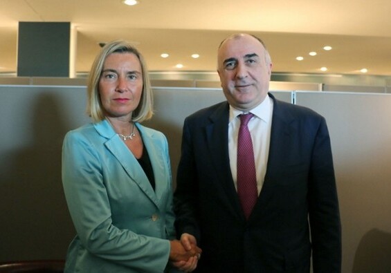 Эльмар Мамедъяров встретился с верховным представителем ЕС