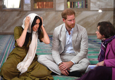 Принц Гарри и Меган Маркл посетили старейшую мечеть ЮАР (Фото)