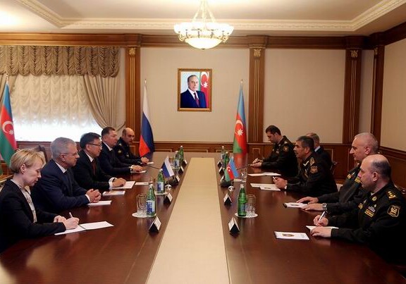 Закир Гасанов встретился с главным военным прокурором РФ (Фото)
