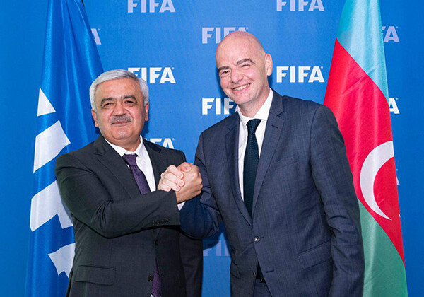 В Цюрихе состоялась встреча президентов АФФА и ФИФА (Фото)