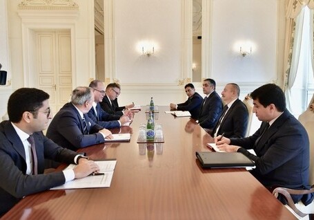 Президент Ильхам Алиев принял австрийскую делегацию (Обновлено)