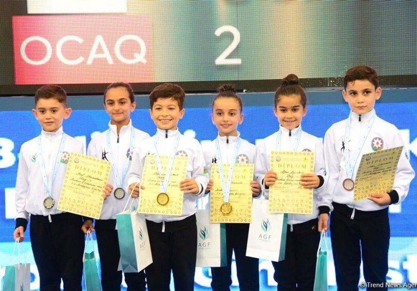 Награждены победители и призеры 5-го первенства Азербайджана и Чемпионата Баку по аэробной гимнастике (Фото)
