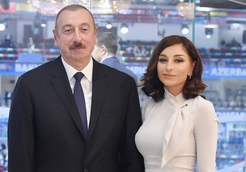 Президент Азербайджана и первая леди поздравили Айдына Сулейманлы с победой на чемпионате мира