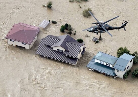 Число жертв тайфуна «Хагибис» в Японии достигло 33 человек
