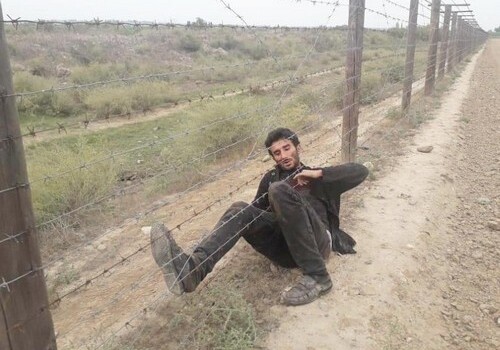 Инцидент на азербайджано-иранской границе: ранен пограничник (Фото)