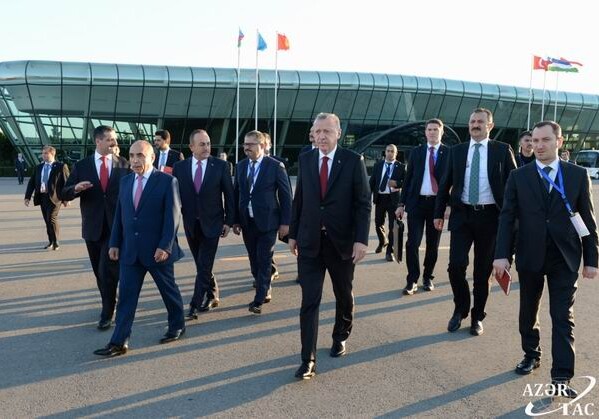 Завершился визит Реджепа Эрдогана в Азербайджан (Фото)
