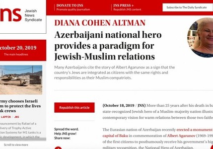 Jewish News Syndicate: Национальный герой Азербайджана – пример еврейско-мусульманских отношений