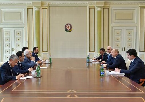 Президент Азербайджана принял делегацию во главе с министром иностранных дел Ирана (Фото)
