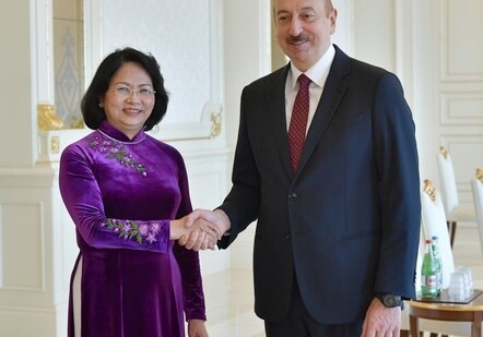 Президент Азербайджана принял вице-президента Вьетнама (Фото-Обновлено)
