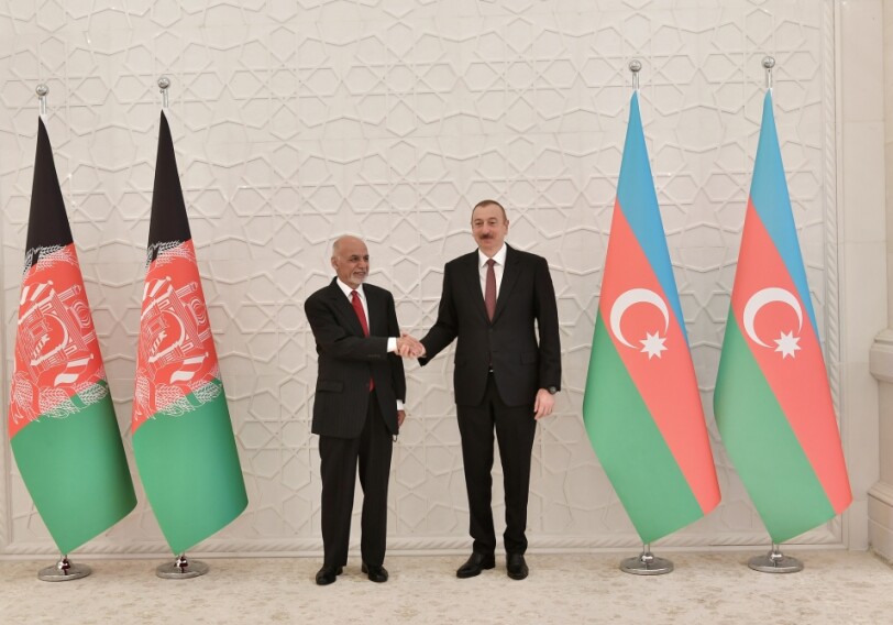 Ильхам Алиев встретился с президентом Афганистана Мохаммадом Ашрафом Гани (Фото)