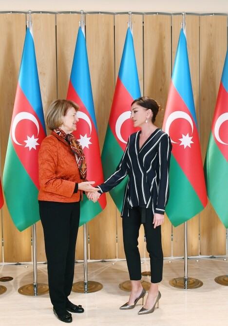 Мехрибан Алиева встретилась с посланником премьер-министра Великобритании (Фото-Обновлено)