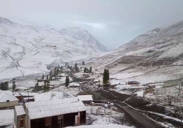 В Дашкесане выпал первый снег