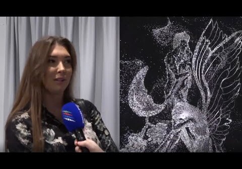 «Вечность света». Инсталляция Лейлы Алиевой в Третьяковке поражает москвичей (Видео)