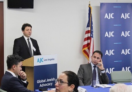 Глава азербайджанской общины Нагорного Карабаха встретился с руководством Американского еврейского комитета (Фото)