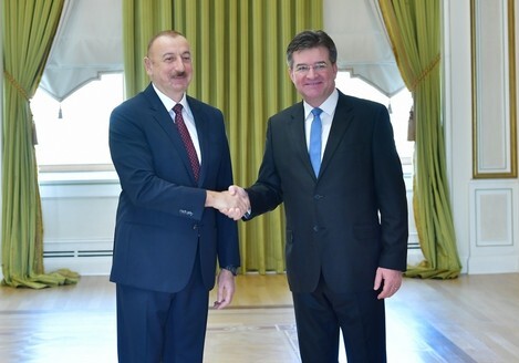 Президент Азербайджана принял делегацию Словакии (Фото-Обновлено) 