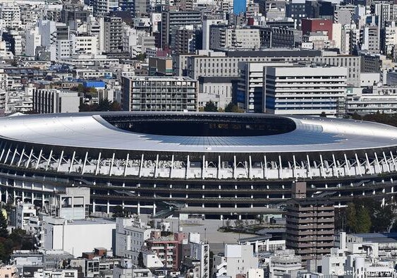 В Токио завершено строительство нового стадиона для Олимпиады-2020 (Фото-Видео)