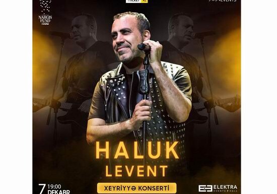 Халюк Левент проведет благотворительный концерт в Баку (Видео)
