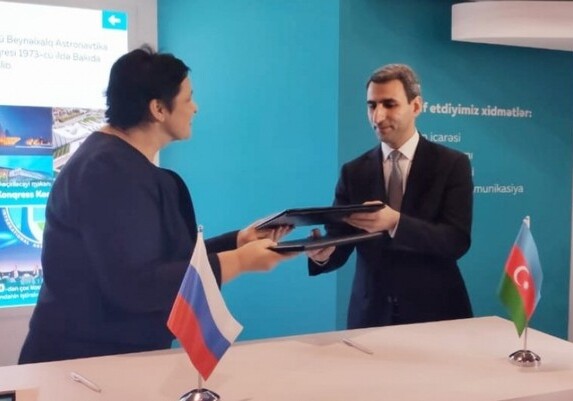 Азербайджан и Россия будут сотрудничать в области спутниковой связи (Фото)