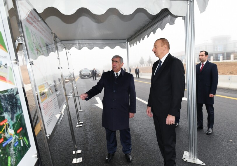 Президент Азербайджана принял участие в открытии ряда объектов в Шамахе (Фото-Обновлено)
