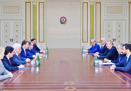 Президент Азербайджана принял министра экономического развития России (Обновлено)