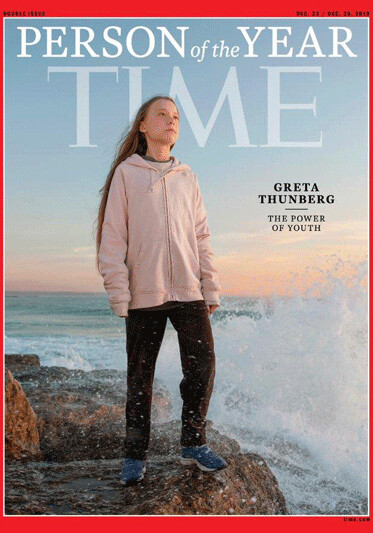 Time объявил Грету Тунберг человеком года