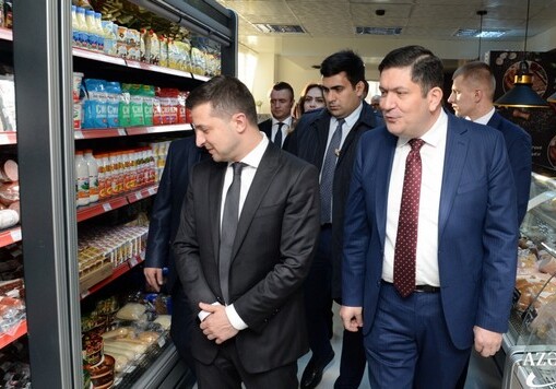 В Баку открылся центральный магазин торговой сети «Украинские продукты» (Фото)