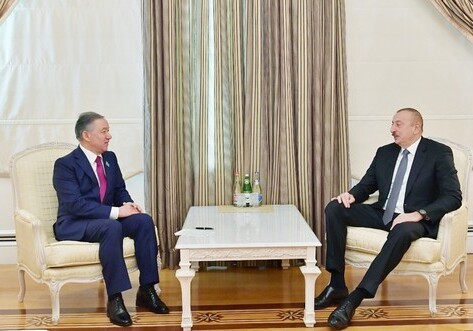 Президент Ильхам Алиев принял председателя Мажилиса Казахстана (Фото-Обновлено)