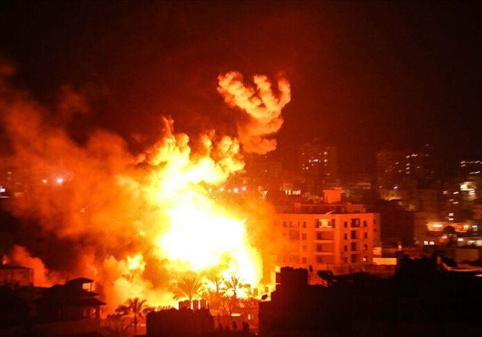 Израиль нанес удар по объектам ХАМАС в ответ на ракетный обстрел