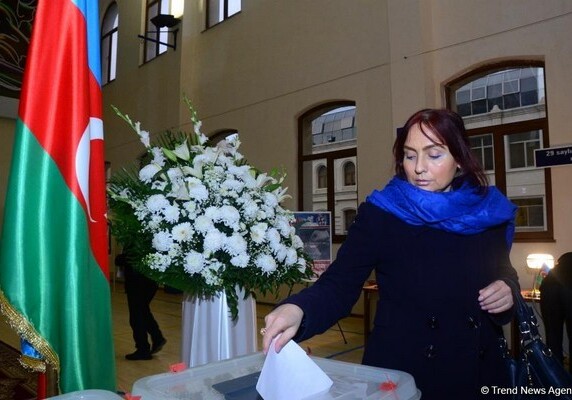 В Азербайджане началось голосование на муниципальных выборах (Фото)