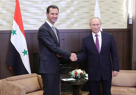 Путин прибыл в Дамаск и встретился с Асадом (Видео)