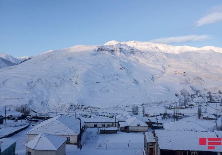 В Азербайджане выпал снег, температура понизилась до минус 11 (Фото)