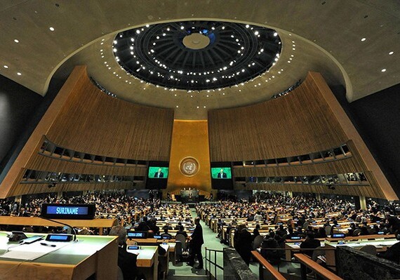 Семь стран временно лишены права голоса в Генассамблее ООН