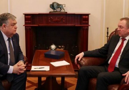 Макей обсудил с послом Азербайджана сотрудничество в экономике (Фото)