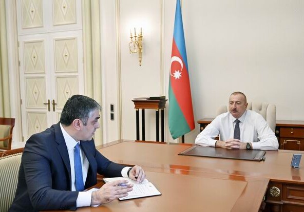 Президент Ильхам Алиев принял министра транспорта, связи и высоких технологий (Фото-Обновлено)