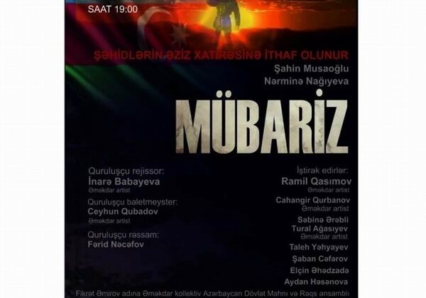 Состоится премьера оперы, посвященной памяти шехидов Карабахской войны и Национального героя Мубариза Ибрагимова