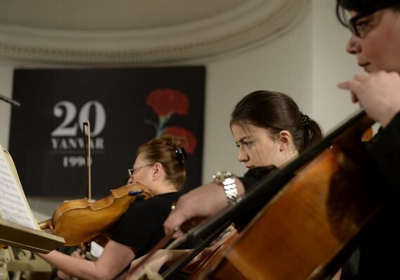 В Баку прошел вечер классической музыки в память о жертвах 20 Января (Фото)