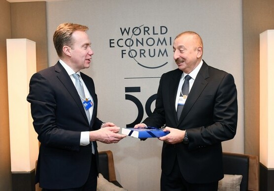 В Азербайджане появится региональный центр Всемирного экономического форума (Фото)