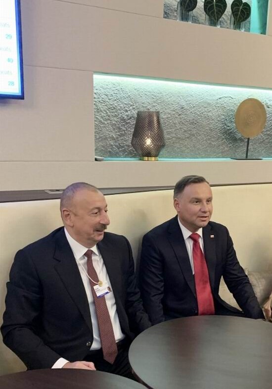 Ильхам Алиев провел встречу с президентом Польши Анджеем Дудой (Фото)