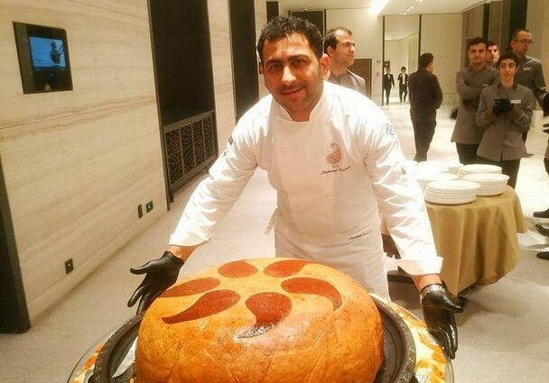 Азербайджанский кулинар приготовил Шах-плов весом в 100 кг! (Фото)