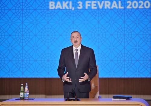 Президент Азербайджана принял участие в конференции по итогам первого года реализации Госпрограммы развития регионов в 2019-2023 годах (Фото-Видео-Обновлено)