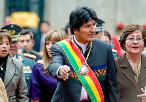 Моралес зарегистрирован в качестве кандидата в сенат Боливии
