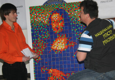 «Мону Лизу» из кубиков Рубика продадут на аукционе