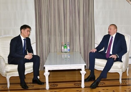 Президент Азербайджана принял главу МИД Кыргызстана(Обновлено)