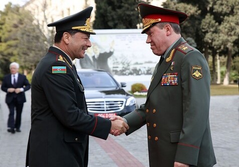 Начальники генштабов Азербайджана и России обсудили вопросы военного сотрудничества (Фото-Видео)