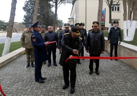 В воинской части ВВС Азербайджана сданы в эксплуатацию новые объекты (Фото)