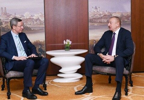 Начался визит президента Азербайджана в Германию (Фото-Обновлено)