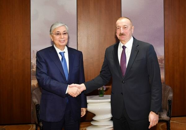 В Мюнхене состоялась встреча президентов Азербайджана и Казахстана (Фото -Обновлено)