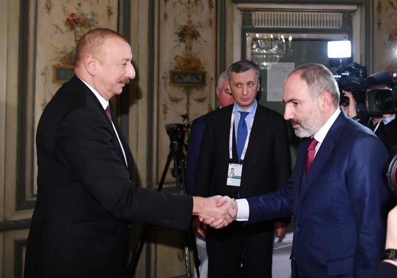 В Мюнхене проходит встреча Президента Азербайджана и премьер-министра Армении (Фото)