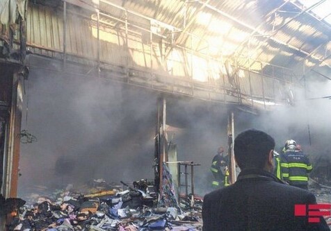 В ТЦ «Садарак» сгорело 28 магазинов, владельцы получат компенсации